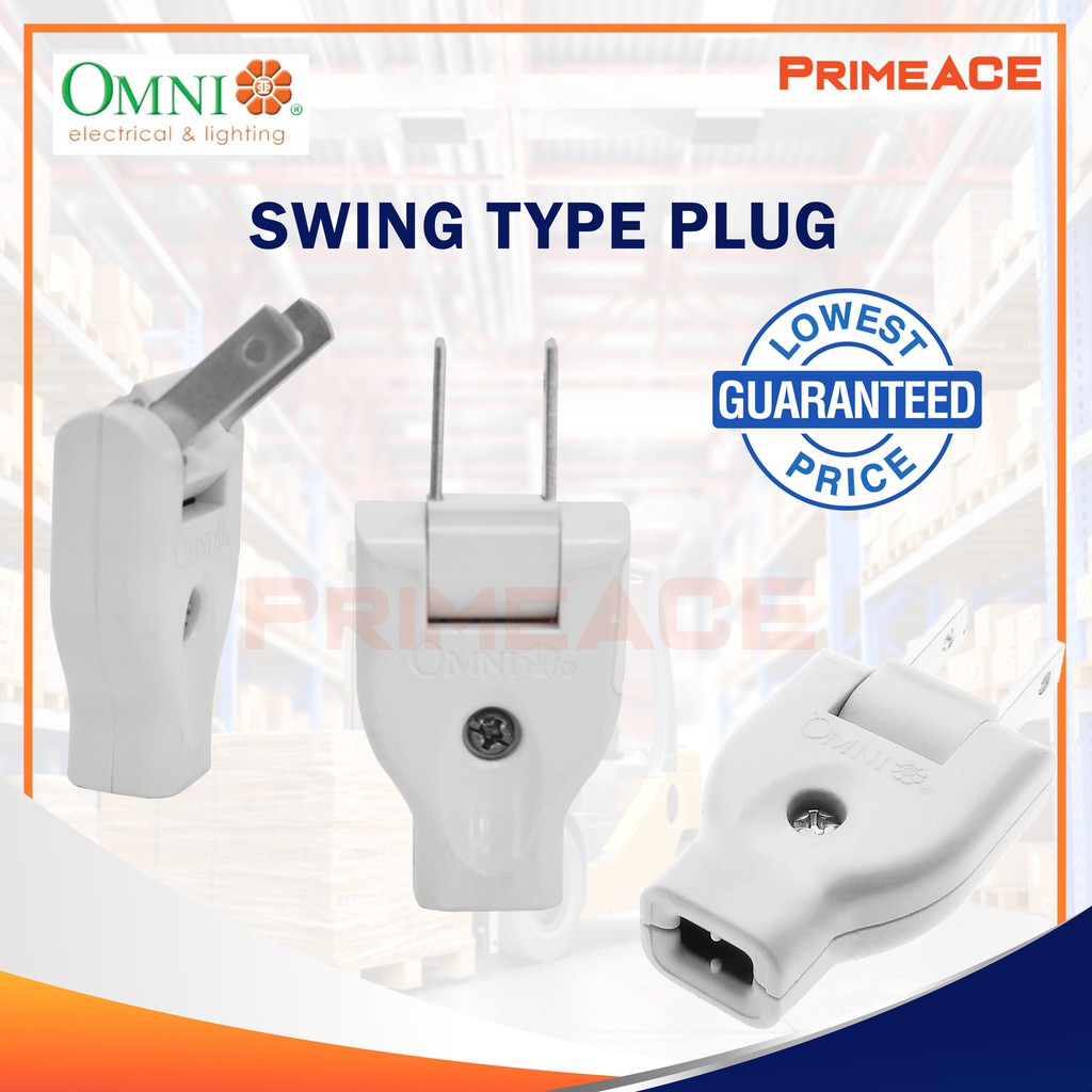 Swing Type Plug (OMNI) | Shopee Philippines
