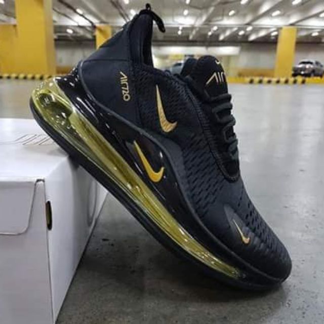 Air max 720 clearance men's black and gold