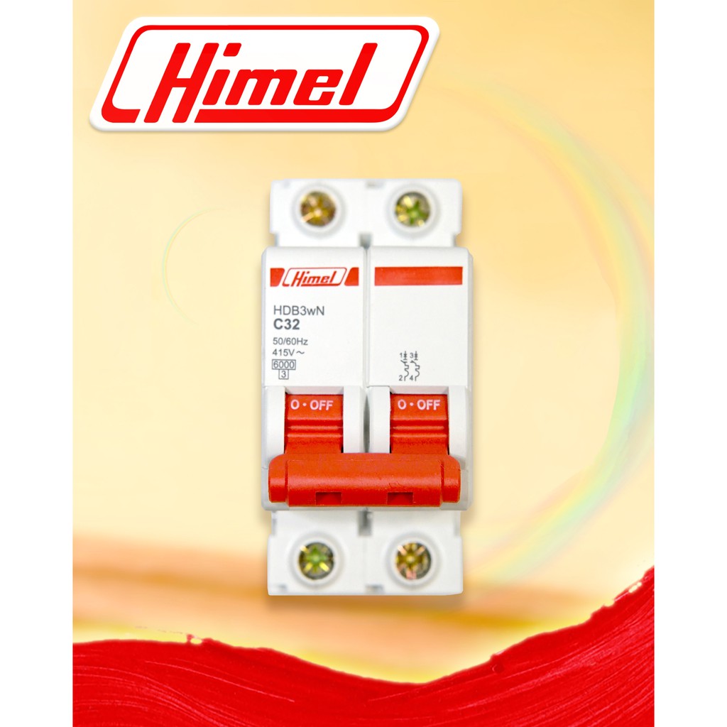 Himel Miniature Circuit Breaker 2P (BOX OF 6) | Shopee Philippines
