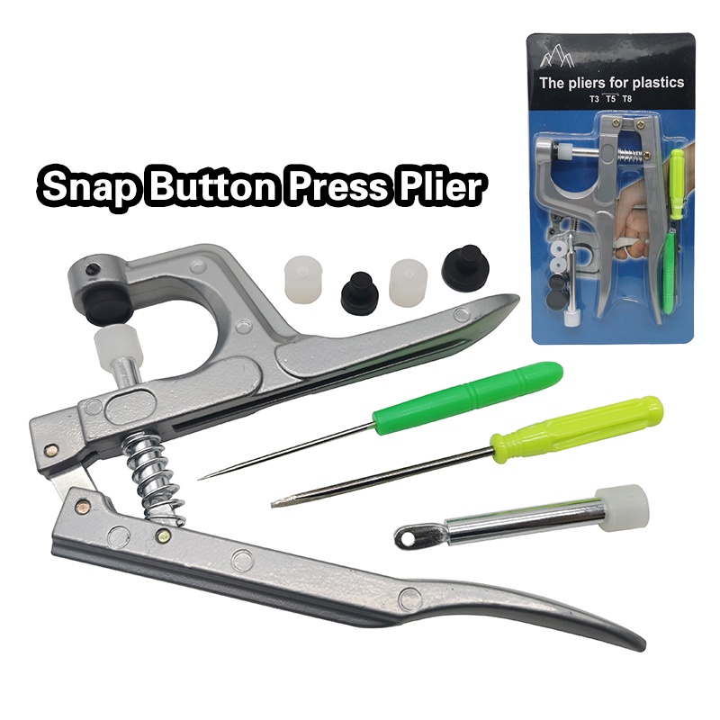 Snap Button Press Pliers Plastic Snap Button Installation Tools Snap