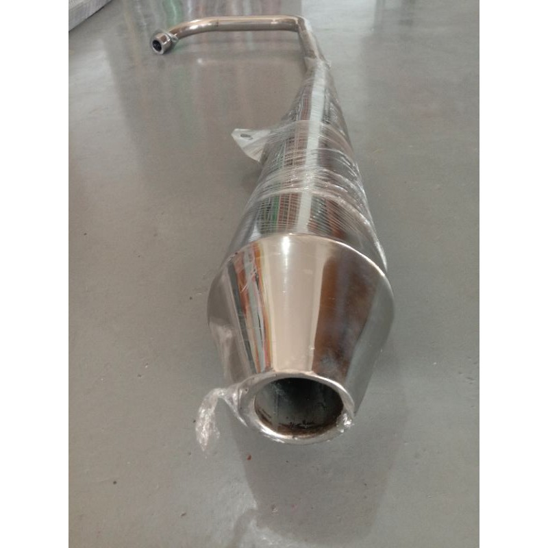 Keeway Classic 152 Stainless bullet Pipe style 250 cc classic & bottle