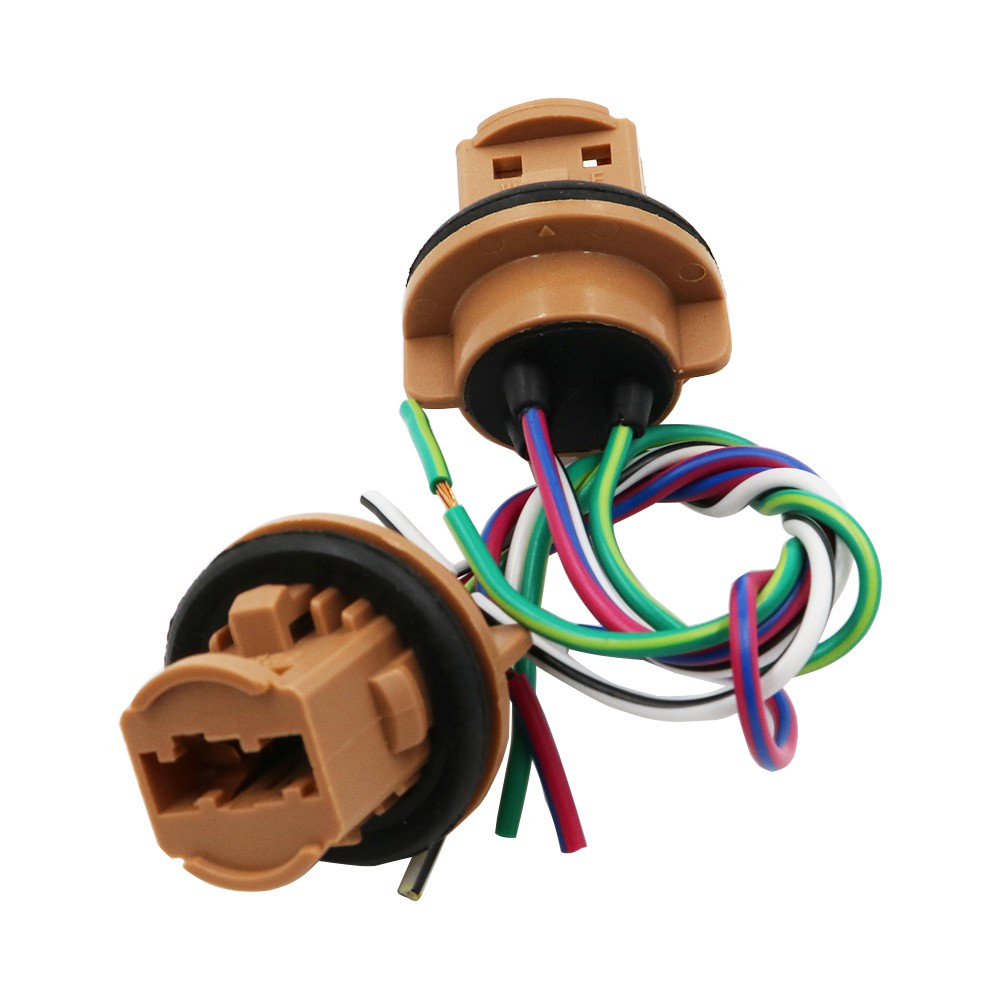 1X T20 7440 W21W 7443 W21/5W LED bulb holder LED socket adapter ...