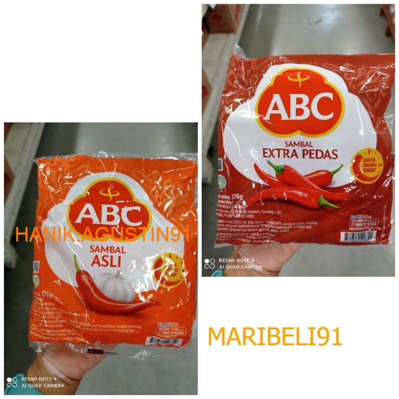 Extra Spicy Abc Sachet Sauce Original Abc Sambal 22 Sachets