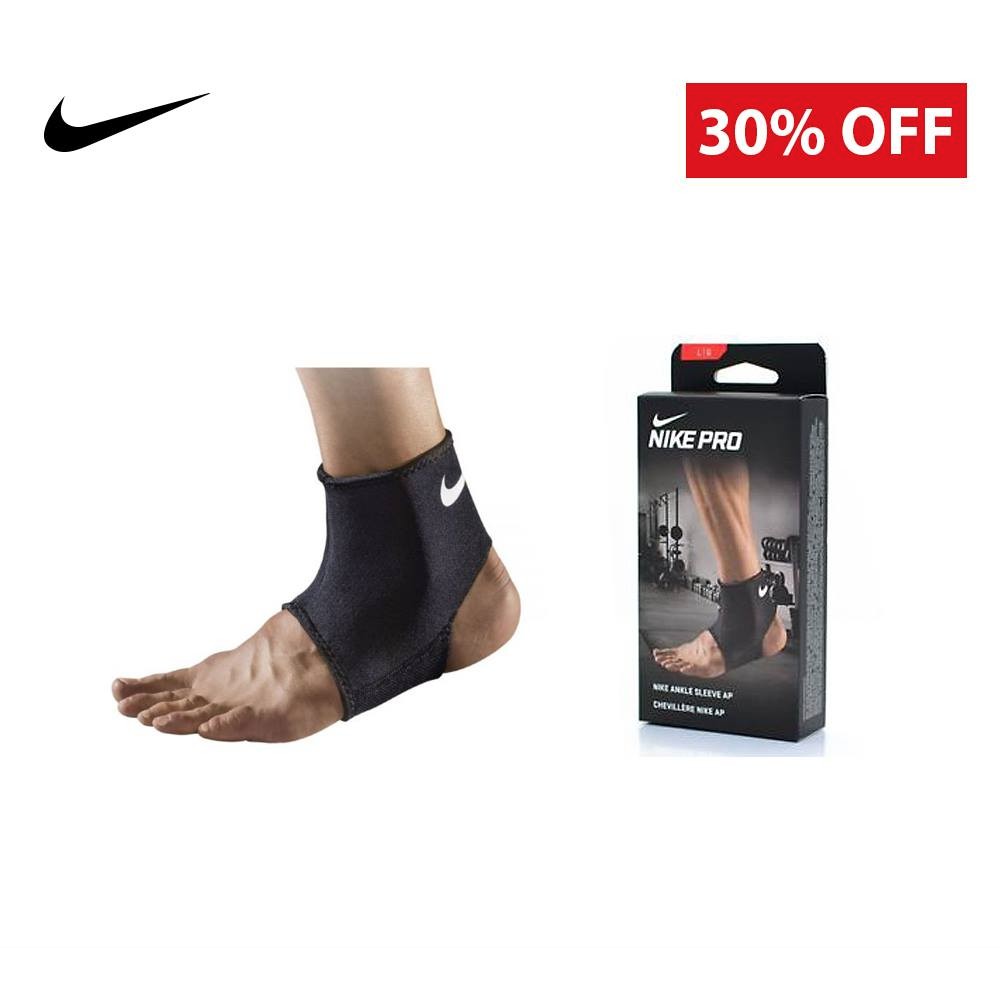 Nike Pro Combat Hyperstrong Ankle Sleeve (L, Black) - Import It All