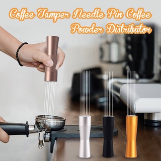 Espresso Coffee Stirrer Needle Stainless Steel Powder Disperser with  Magnetic Holder WDT Distributor Leveler Tool Accessories