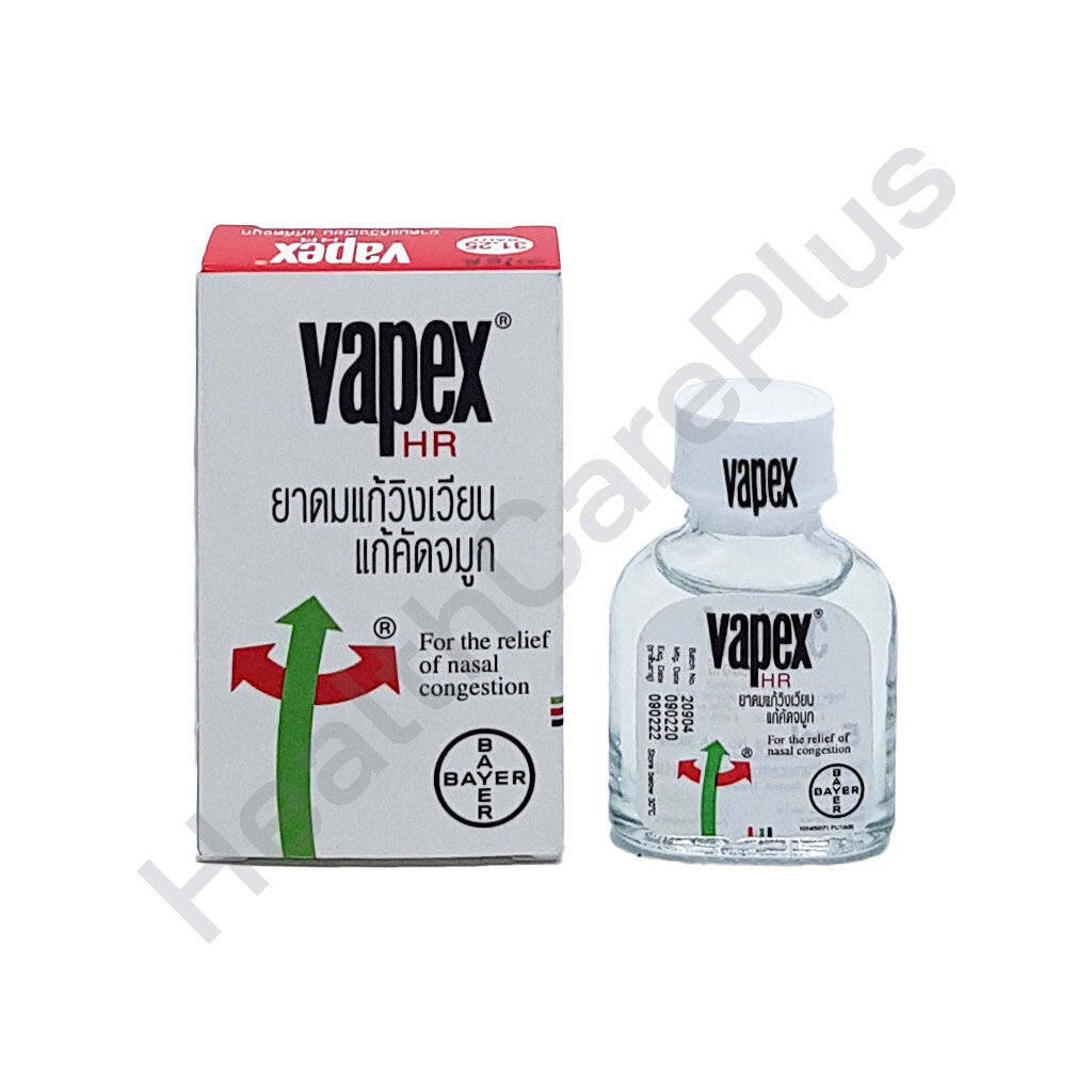 Vapex HR Inhaler Cure Nasal Congestion 5 Ml./14 Ml | Shopee Philippines