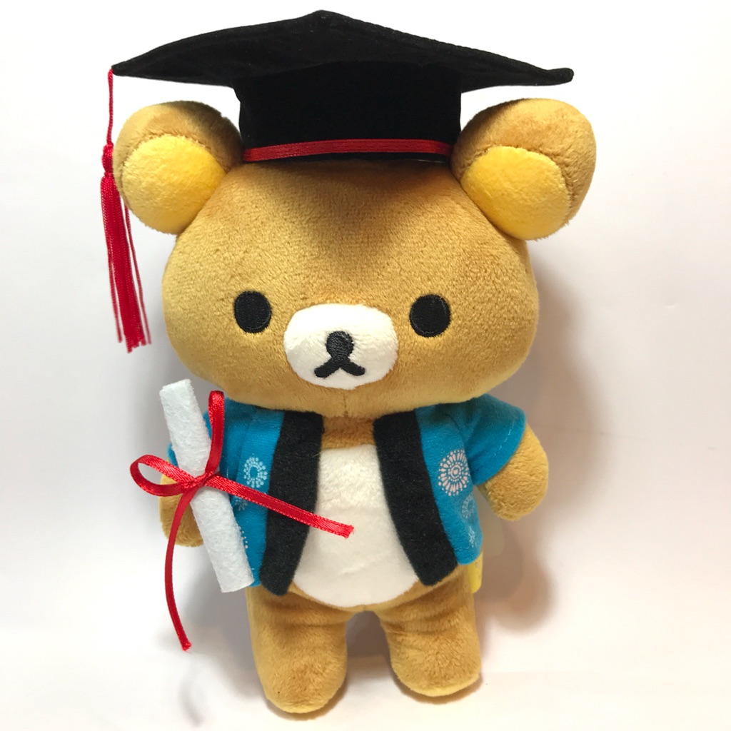 San-X Rilakkuma Graduation Plush | Shopee Philippines