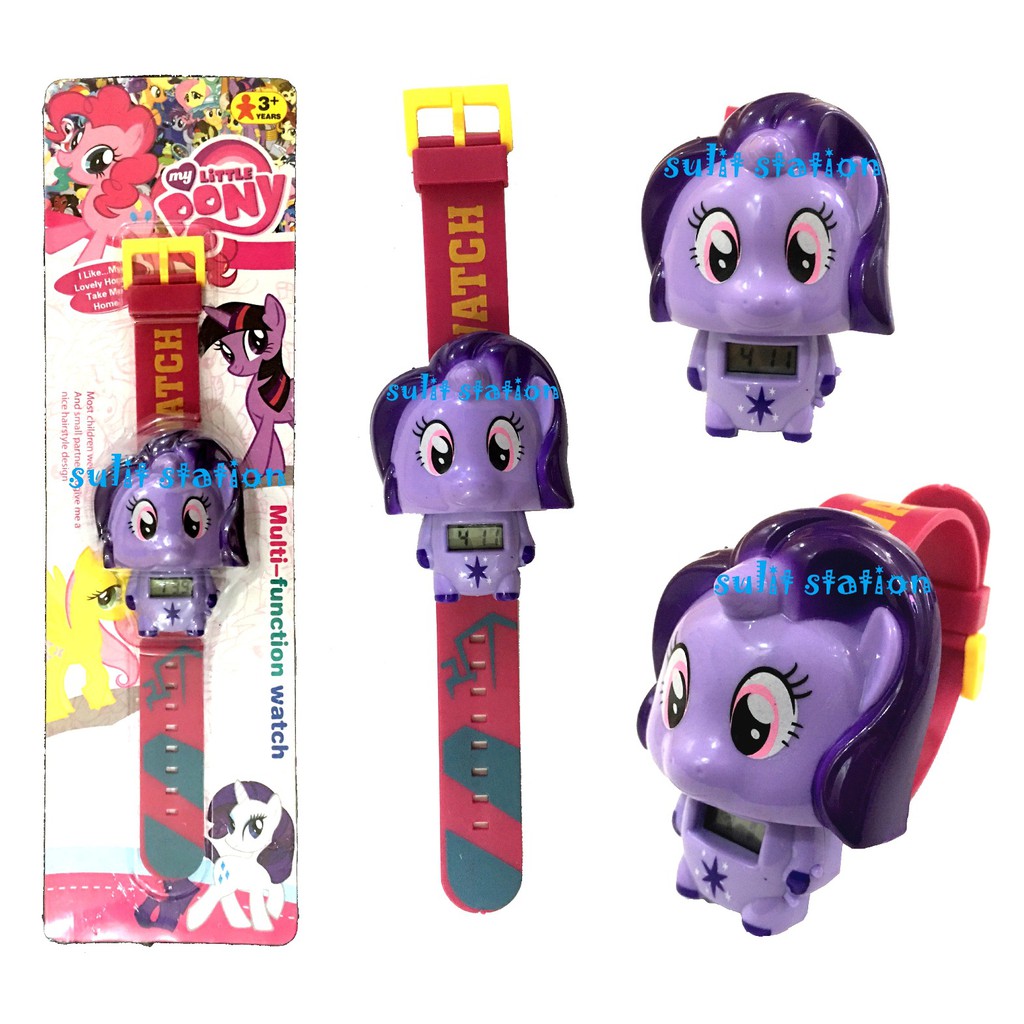 MLP MY LITTLE PONY 3D KIDS GIRLS FASHION DIGITAL WATCH WATCHES | Shopee  Philippines