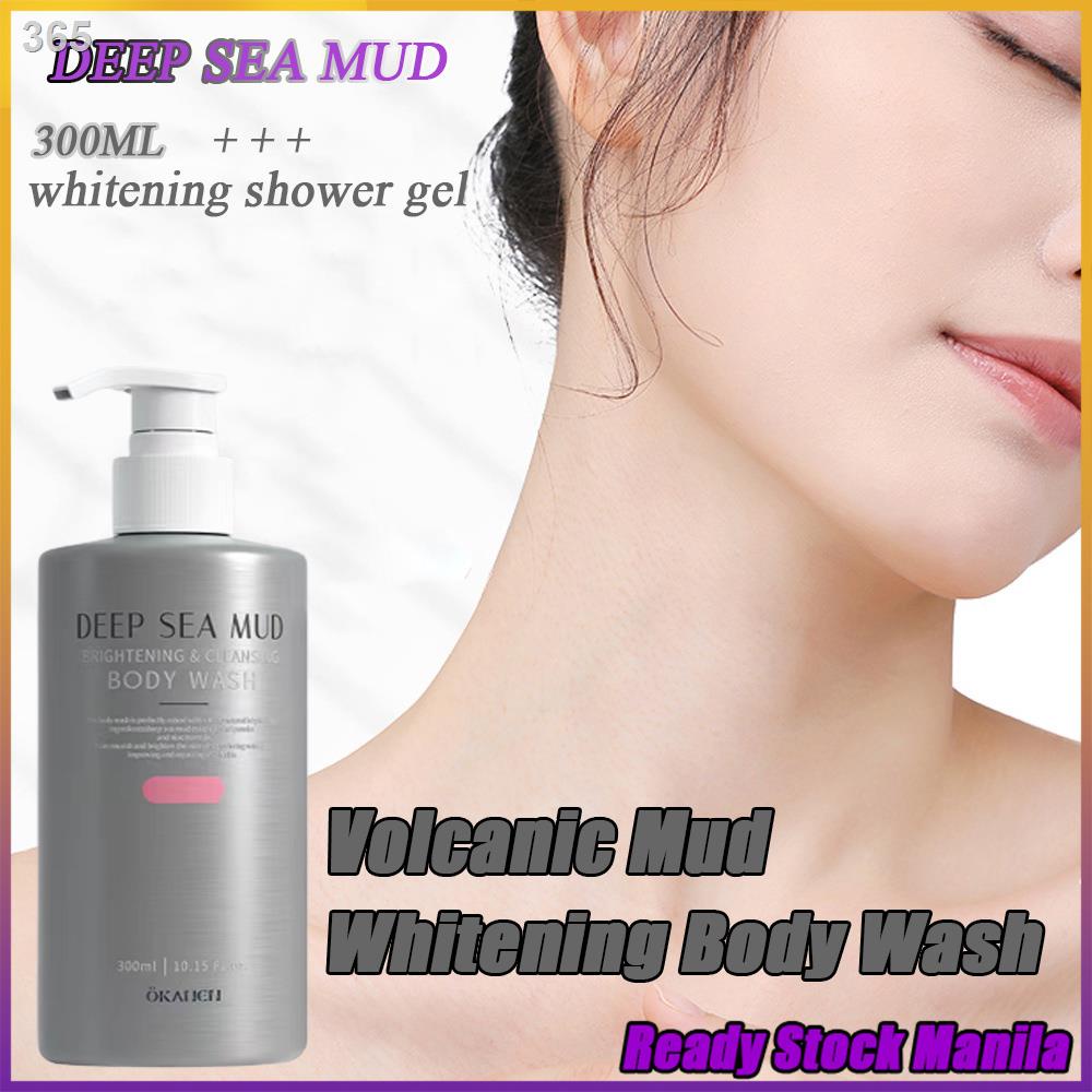 300ML Deep Sea Mud whitening shower gel original volcanic body wash