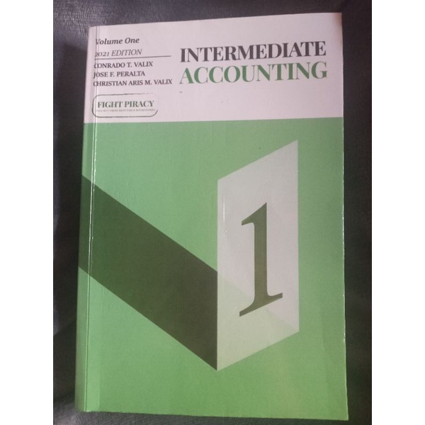 Intermediate Accounting 1 Valix (2021 Edition) | Shopee Philippines