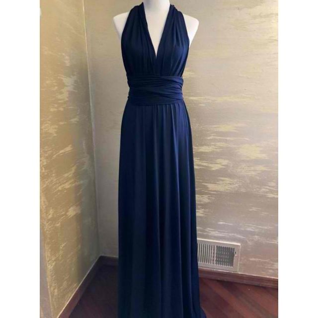 Midnight blue outlet infinity dress