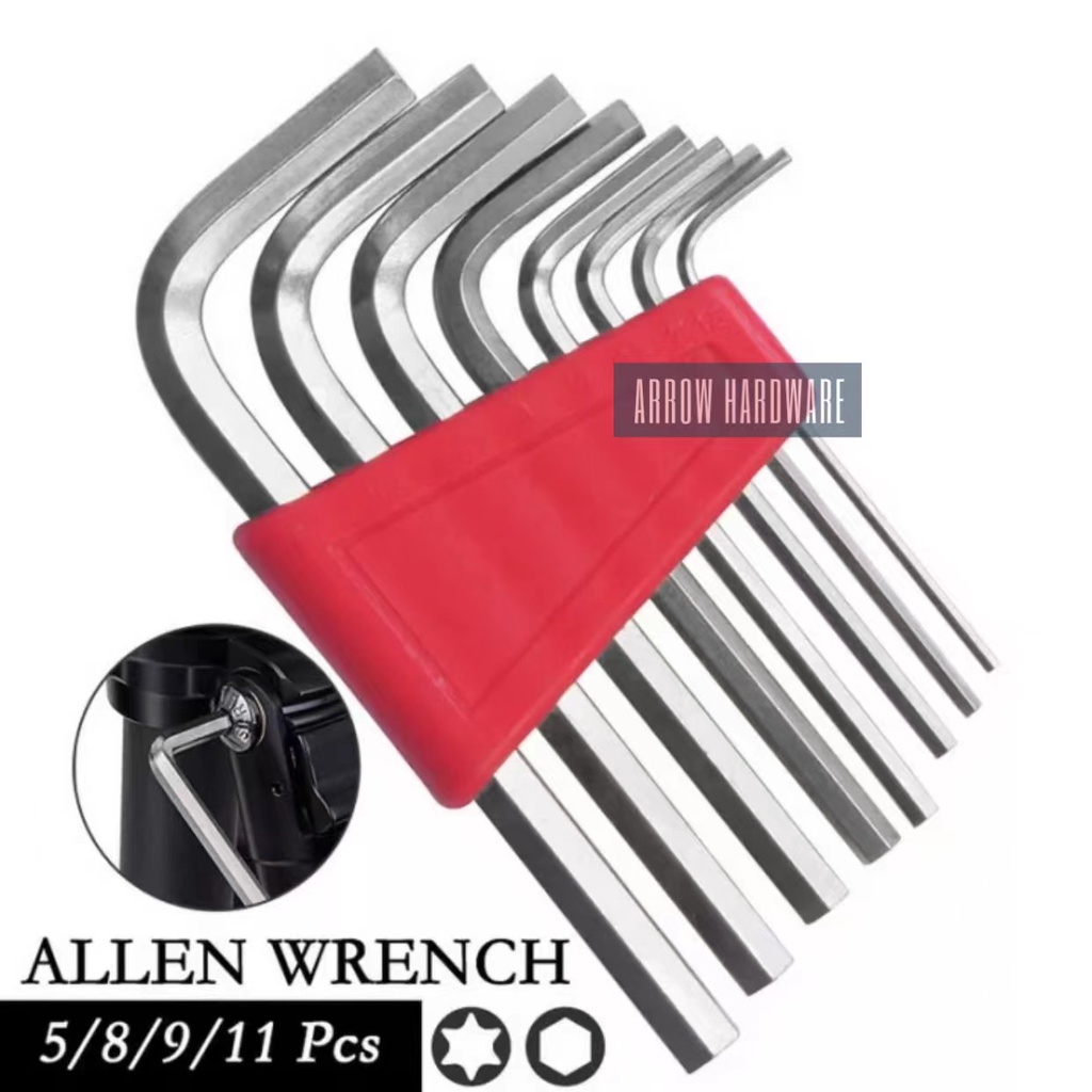 9 Pcs. Allen Wrench Set Shopee Philippines