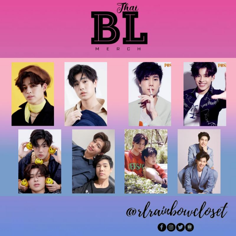 FISH UPON THE SKY トートバッグ GMM PONDPHUWIN Thai BL Photocards