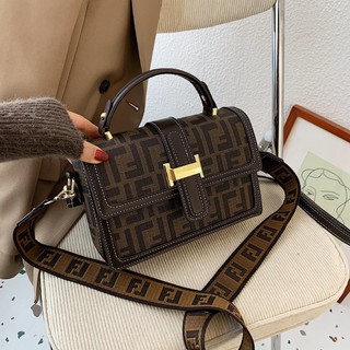 Mini Bags  Fendi Womens Shell Brown Ff Fabric Pochette > All Philippines