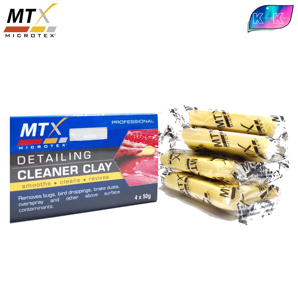 Microtex Clay Bar Pro (Yellow) 200g (MTX Car Care) | Shopee Philippines