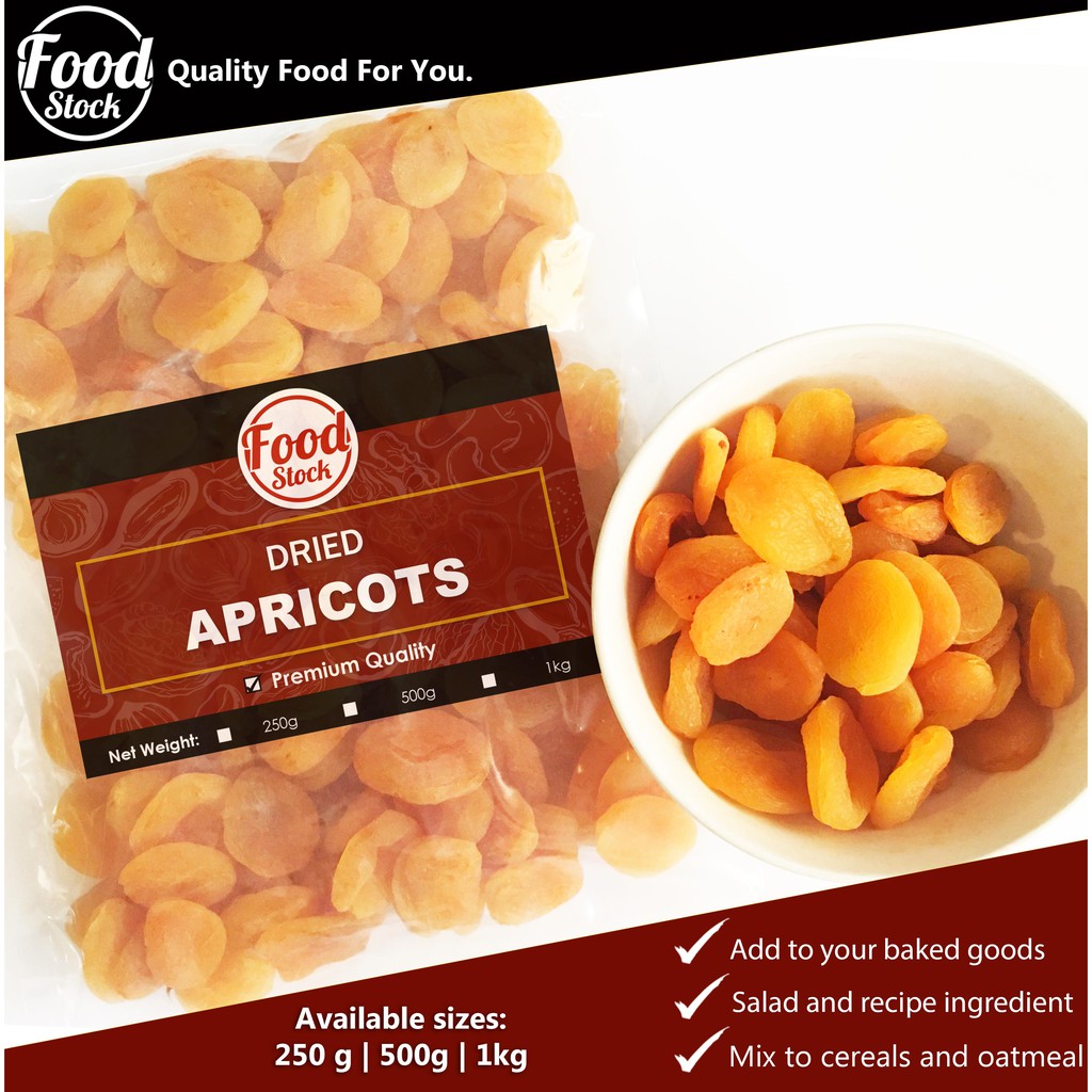 Dried Apricots (250g, 500g, 1kg) Shopee Philippines