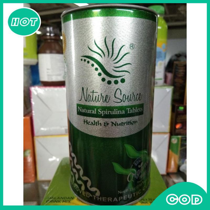 Nature Source Natural Spirulina Tablets 250 Tabletstablet Shopee