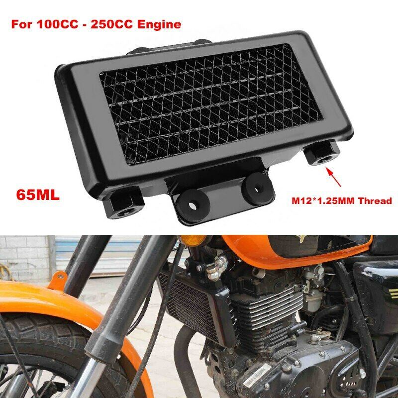 Universal Engine Oil Cooler Cooling Radiator For Motorcycle Dirt Bike ...