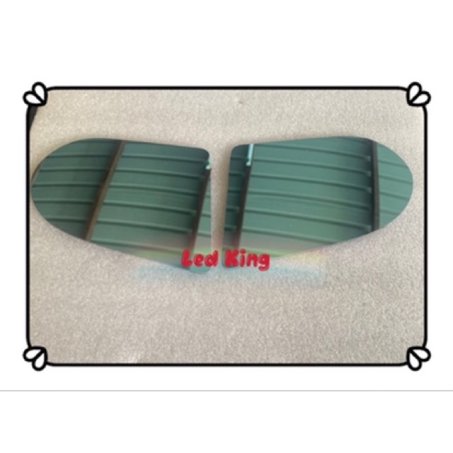 2PC Set Ganador Spoon Ralliart Side Mirror Glass Cermin Kaca Set Mirror Glass Wira Persona Gen2