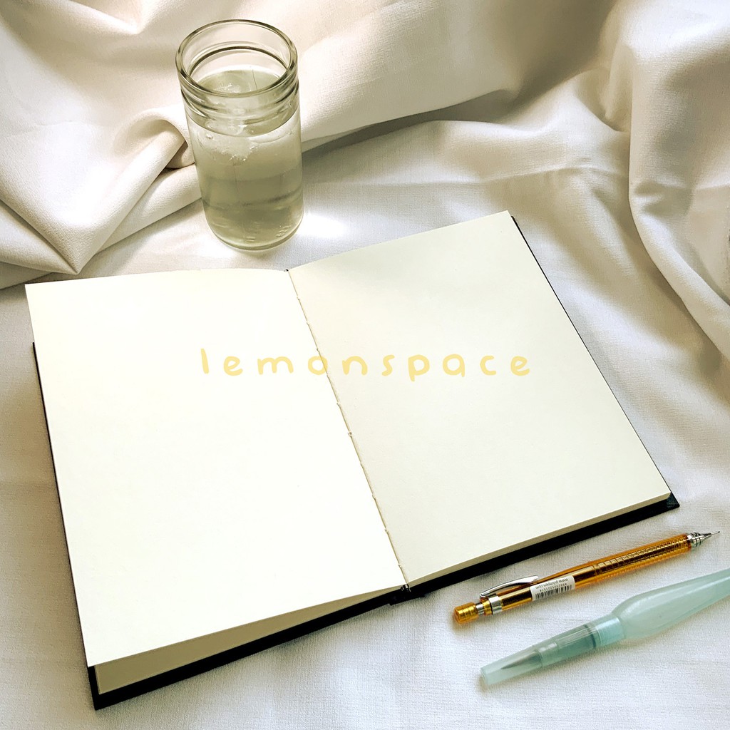 LESPI A3 A4 A5 Black Hardbound Sketch Book 110gsm 160gsm 180gsm ...