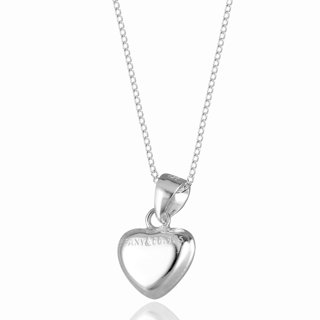 925 silver 2024 heart necklace