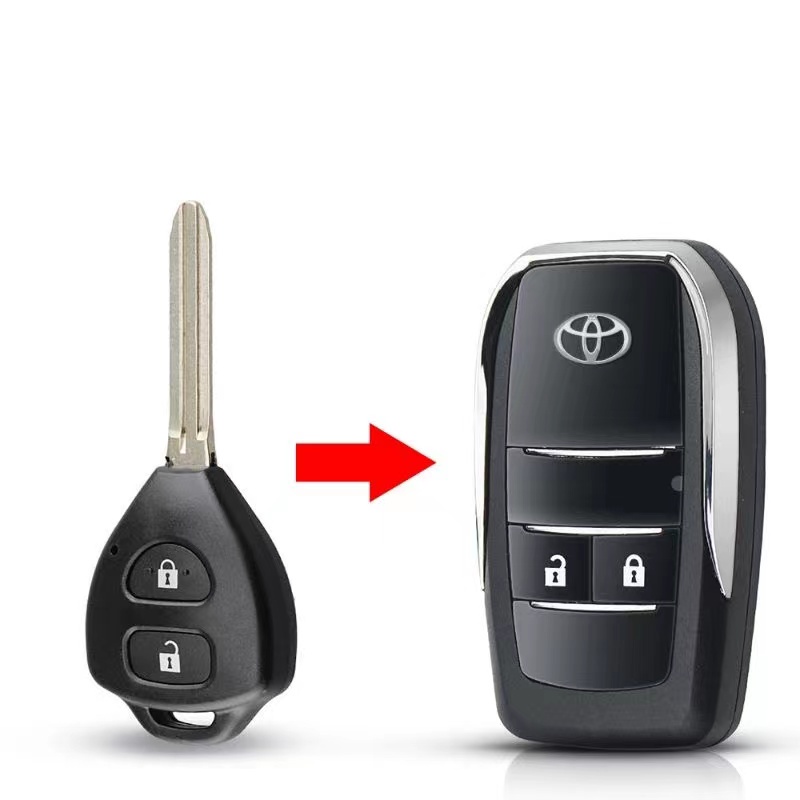 [ COD ] Toyota Vios 2nd Gen 2008 to 2012 Modified Flip Key ( Flipkey ...
