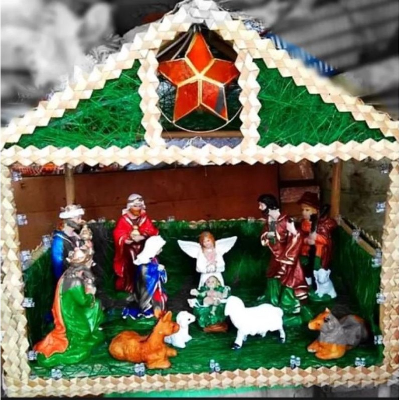 Nativity/ Christmas Belen Complete set with LED Lights | Shopee ...