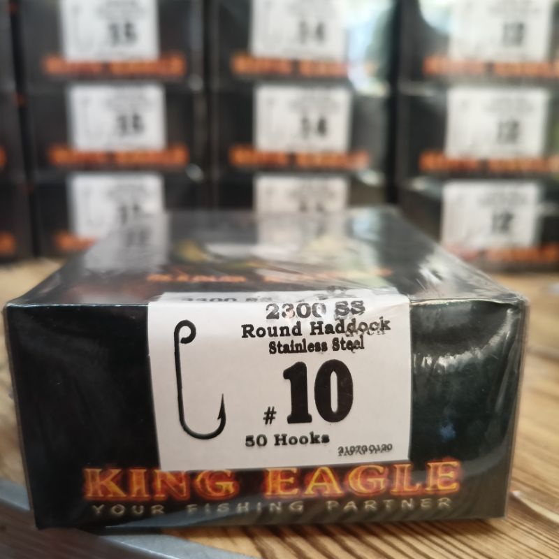 King Eagle Stainless Round Haddock Hooks Shopee Philippines