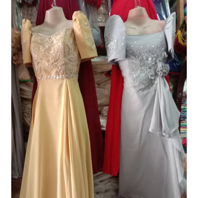 Maria clara Filipiñana gown | Shopee Philippines