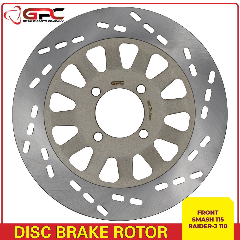 Suzuki Smash 115, RaiderJ 110 GPC Front Disc Brake Rotor Shopee