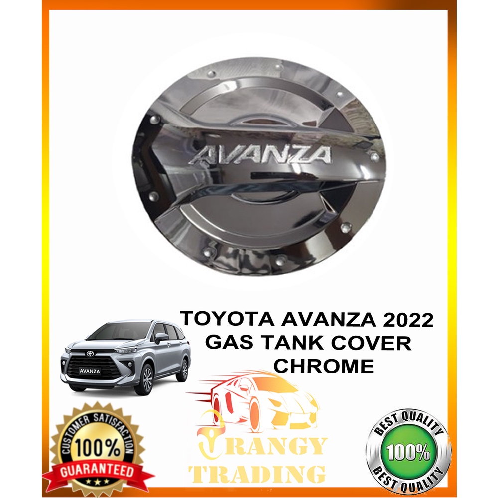 Toyota Avanza 2022 to 2024 Gas Tank Cover Chrome 2023 ( car accessories ) Shopee Philippines