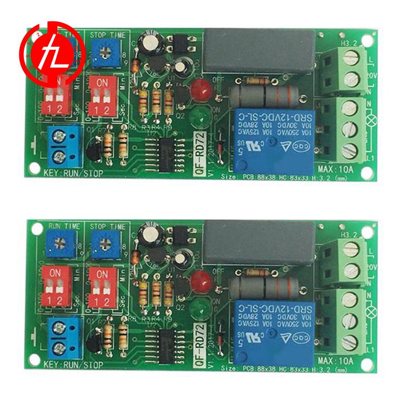 Minuteur Cyclique Infini 220V – Module Relais ON/OFF Réglable, Pour Contrôle Automatique
