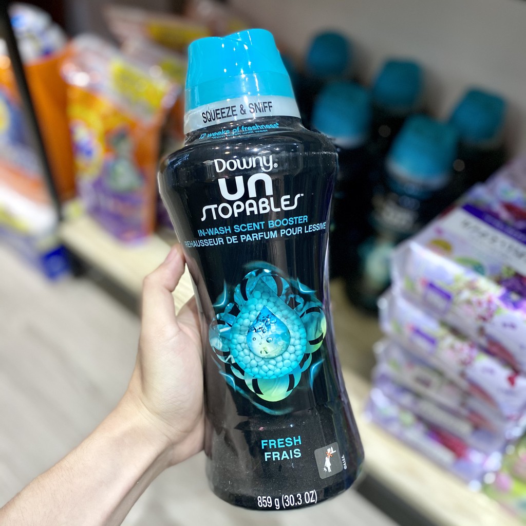 Downy Unstopables Us Green Fabric Softener 859g Shopee Philippines