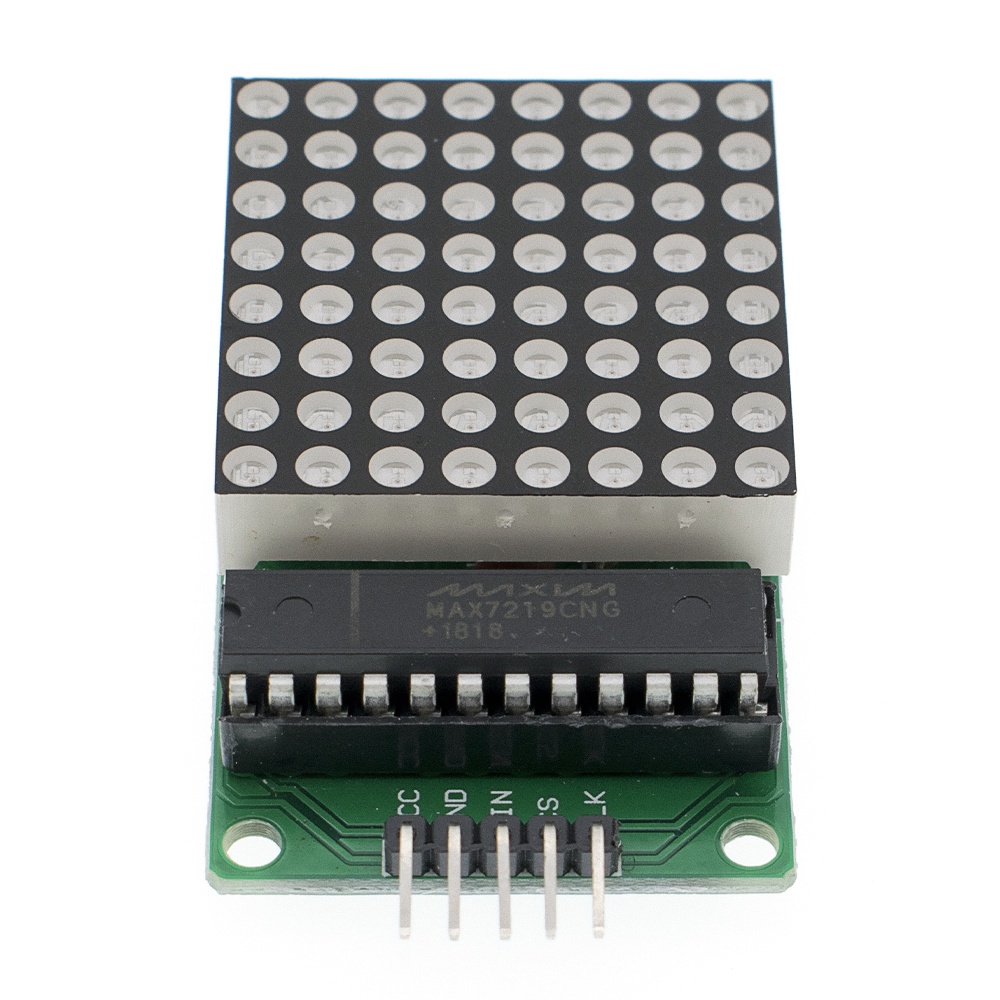 LAFVIN Max7219 8x8 Dot Matrix Module Mcu Led Display Microcontroller ...