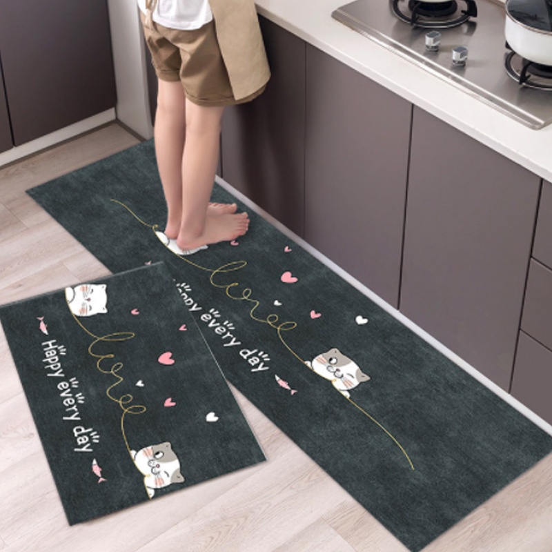 Nonslip Kitchen Mat Carpet Floor Mat Doormat Rugs Bathroom Carpets