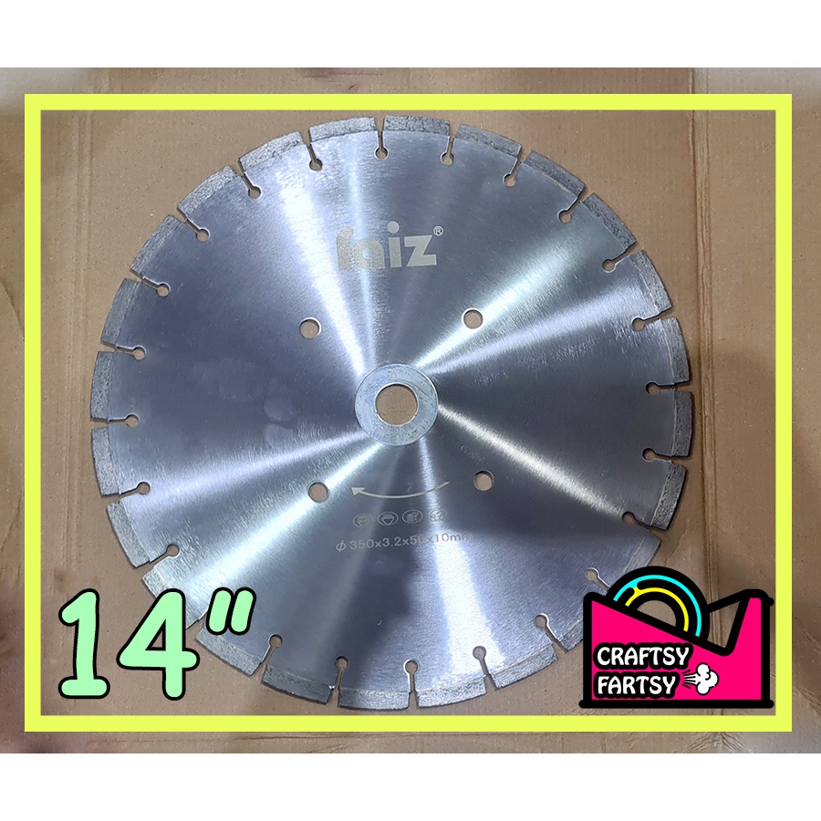 (PER PIECE) Diamond Disc/ Diamond Cutter/ Concrete Cutter 14