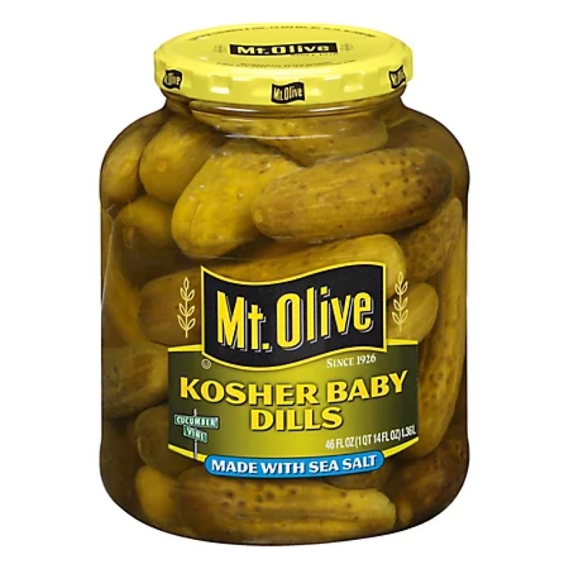 Mt. Olive Kosher Baby Dills Pickles 46Oz (1.36L) Shopee Philippines
