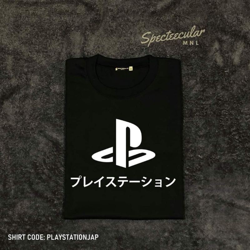 PLAYSTATION JAPANESE QUALITY T SHIRT Shopee Philippines