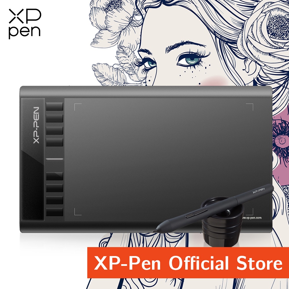 XPPen Star 03V2 Drawing Pen Big Size Graphic Tablet Support Teaching