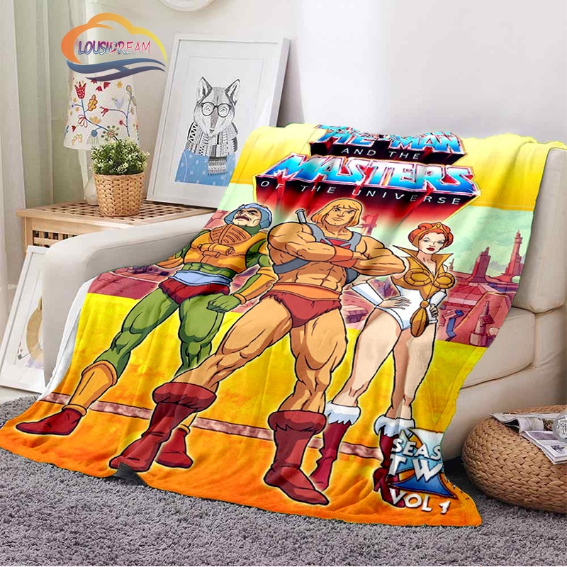 Science fiction adventure cartoon Masters of the Universe Cashmere ...