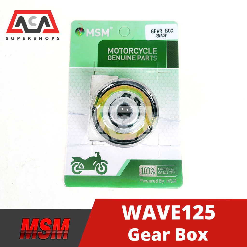 MSM Gear Box for WAVE 125/WAVE125 Shopee Philippines
