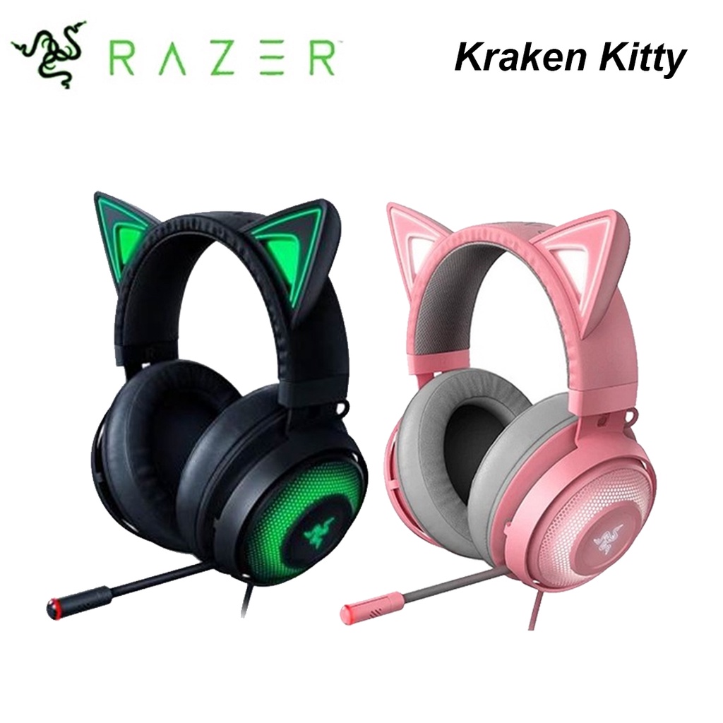 Original Razer Kraken Kitty USB Gaming Headset with Chroma Shopee