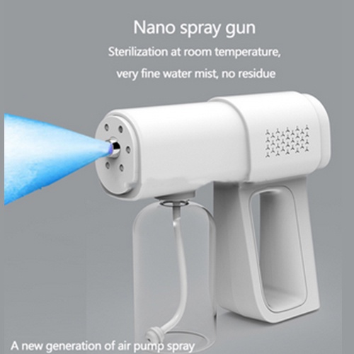 PCS Sterilization Disinfection Nano Mist Spraying Guns Rechargeable