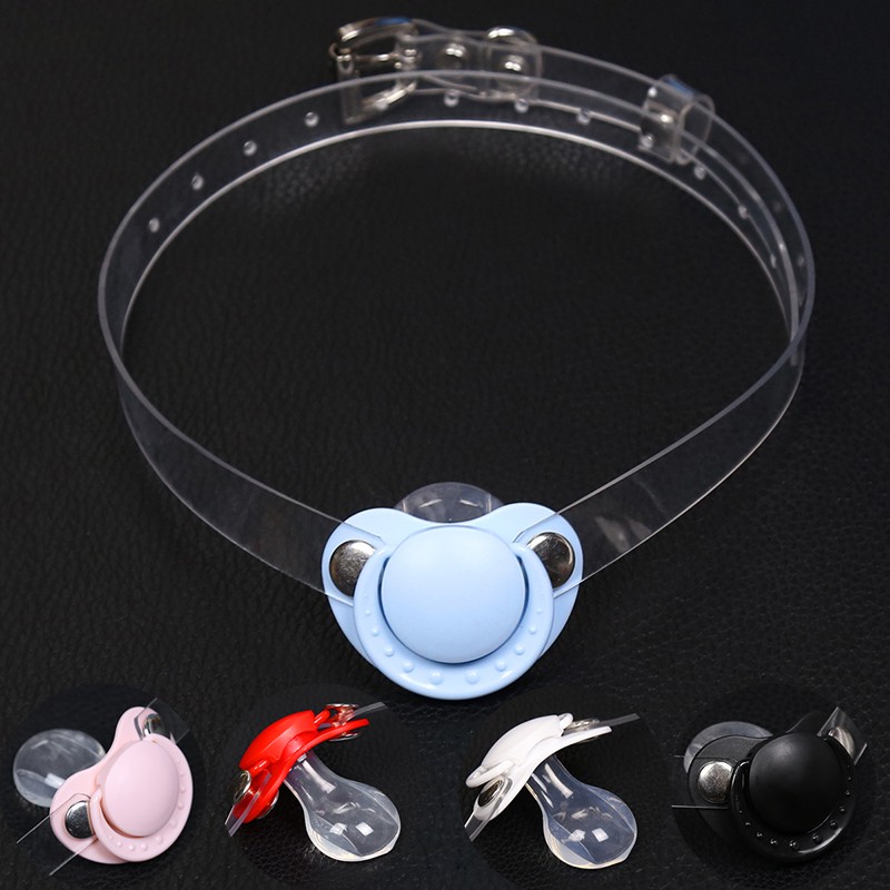 BDSM Sex Toys of Pacifier Type Mouth Gag for Women Couples Oral