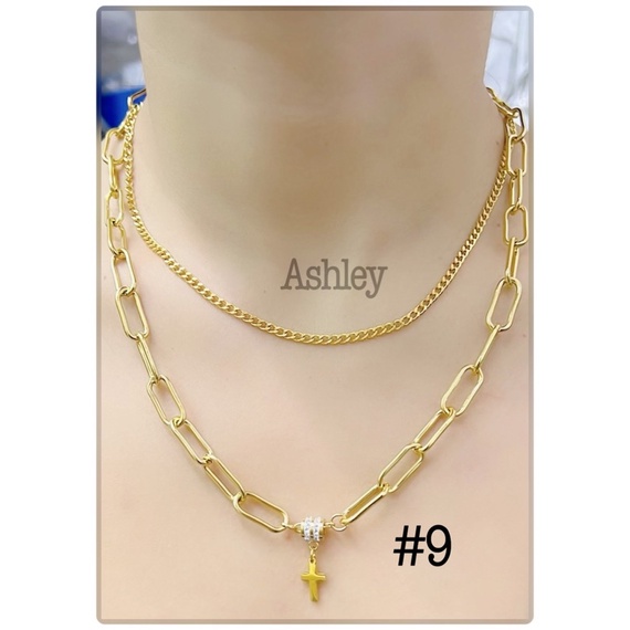 yurikaakutsu DEL GLASS LONGBEES NECKLACE（Necklace set 21k