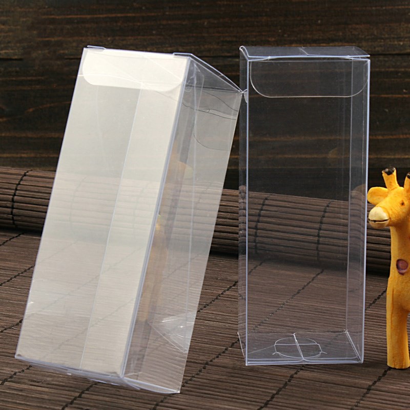 10PCS/lot 5 kinds of new pvc Clear Transparent Plastic Box PVC ...