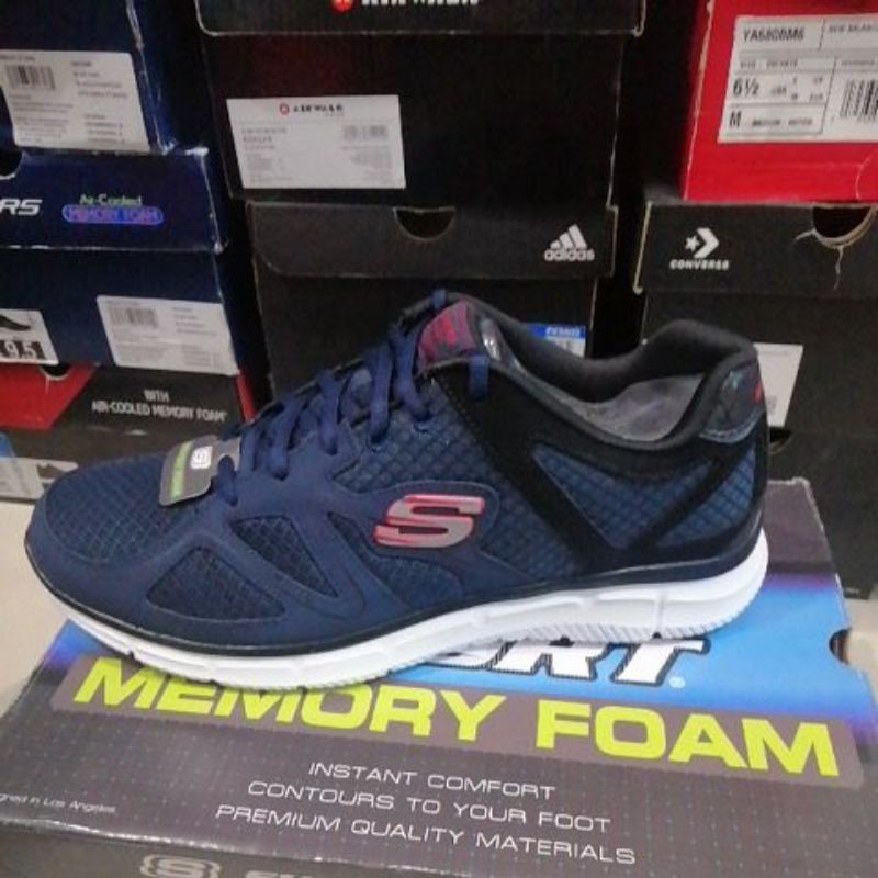 Skechers 58350/NVBK. Skechers verse flash point navy black DEFECT ...