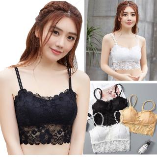 Lingerie for Women Women's Lace Sexy Comfortable Front Buckle Breathable  Anti-exhaust Printing Non-Wired Bra 