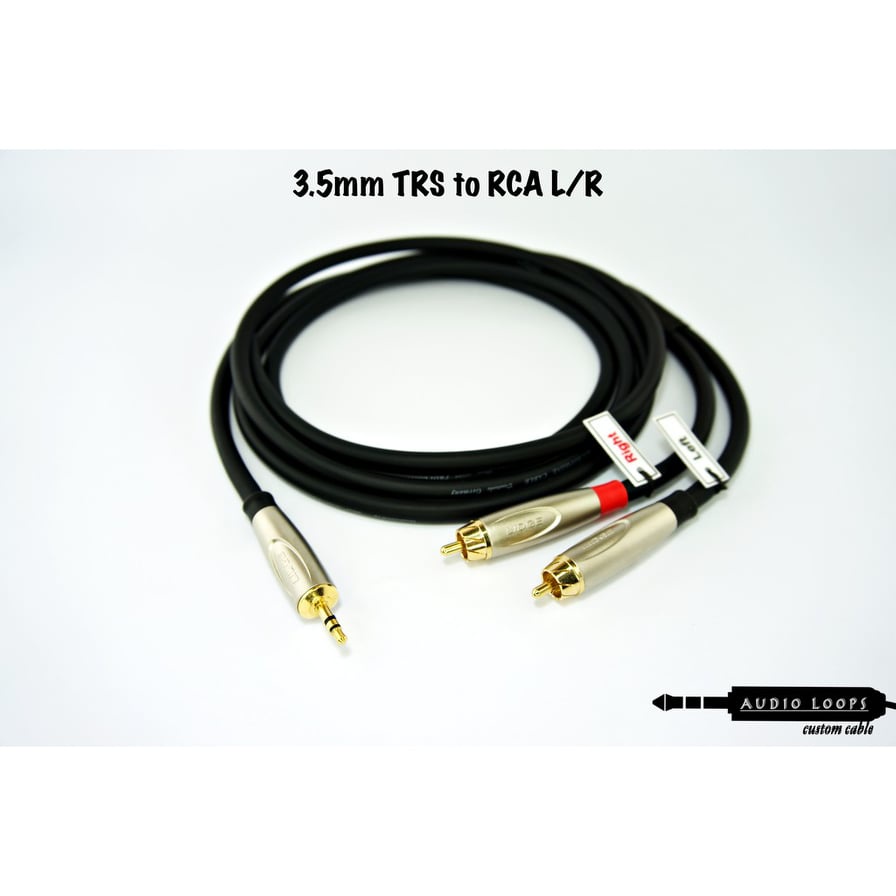 3.5mm Baby Stereo to RCA Left and Right,Audio Loops Affordable Professional Cable Shopee