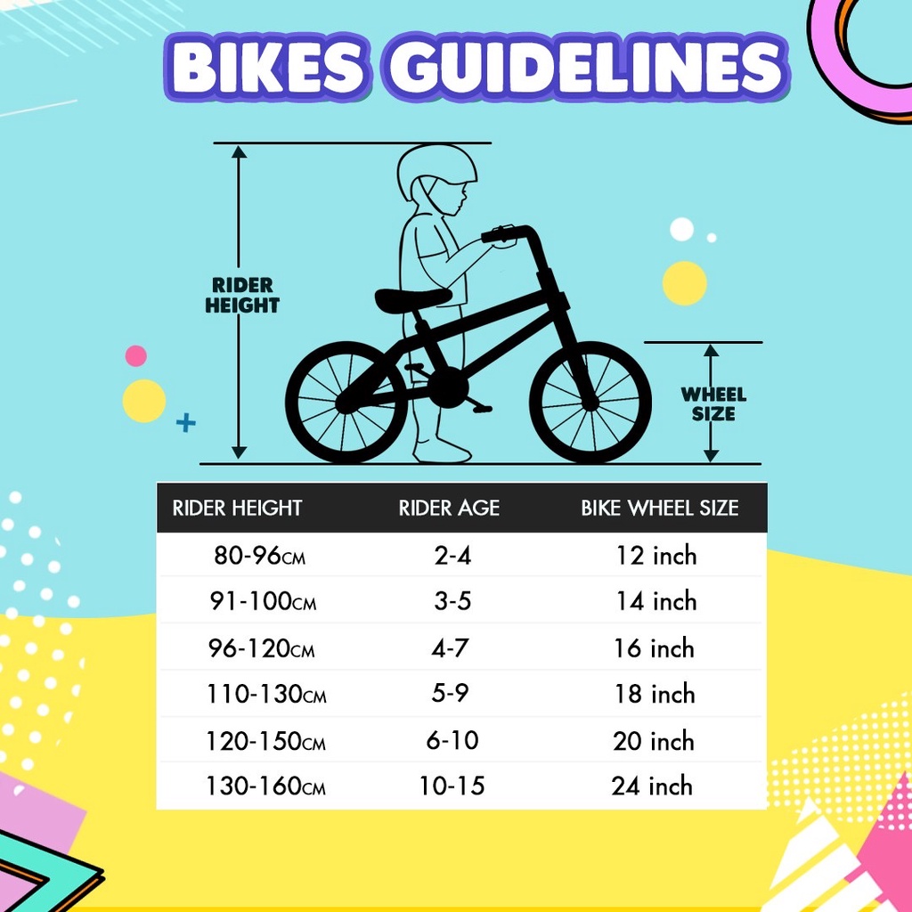 Bike wheel size for 3 year old hotsell